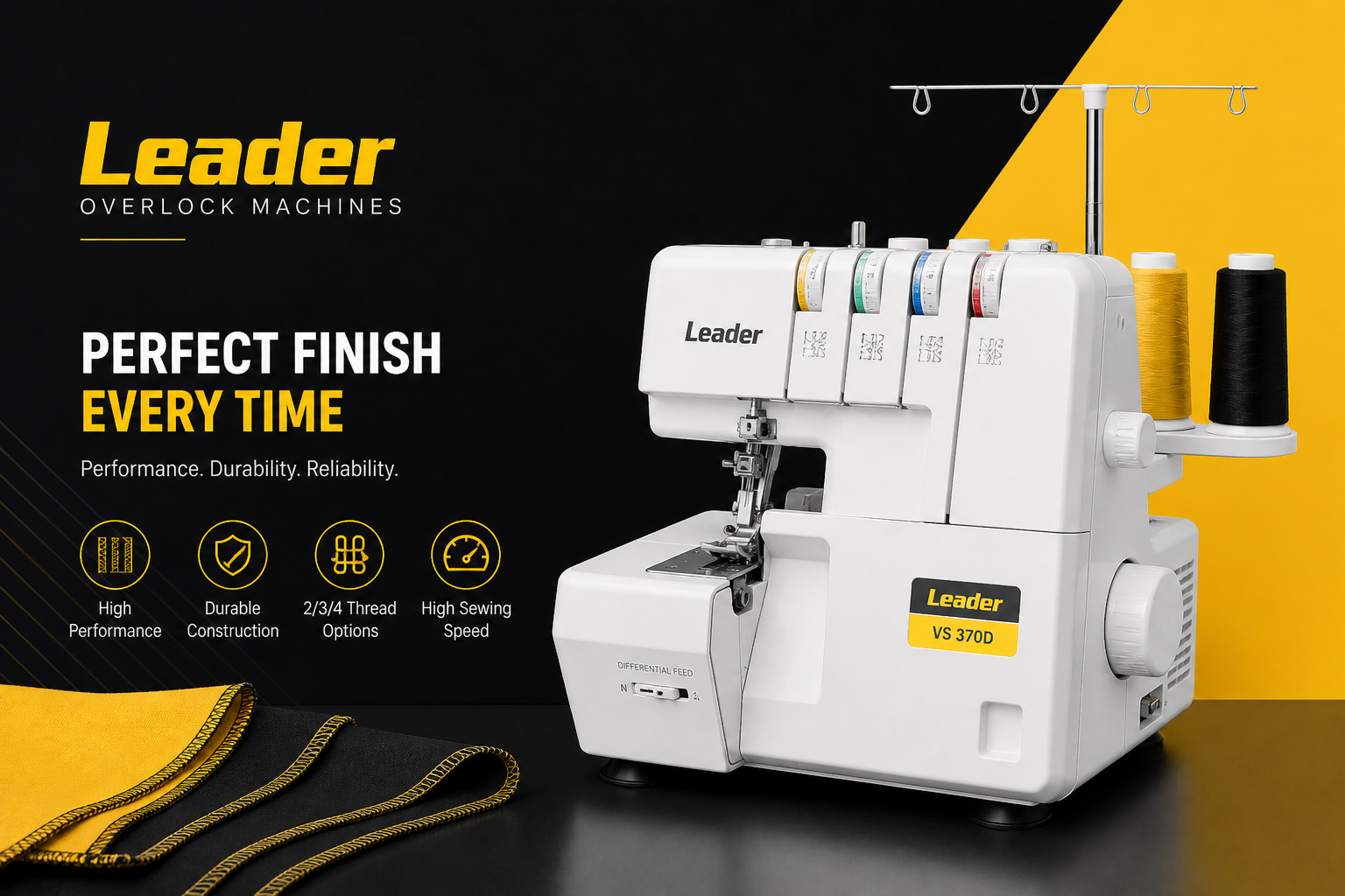 How to choose a Leader serger for a seasonal project
